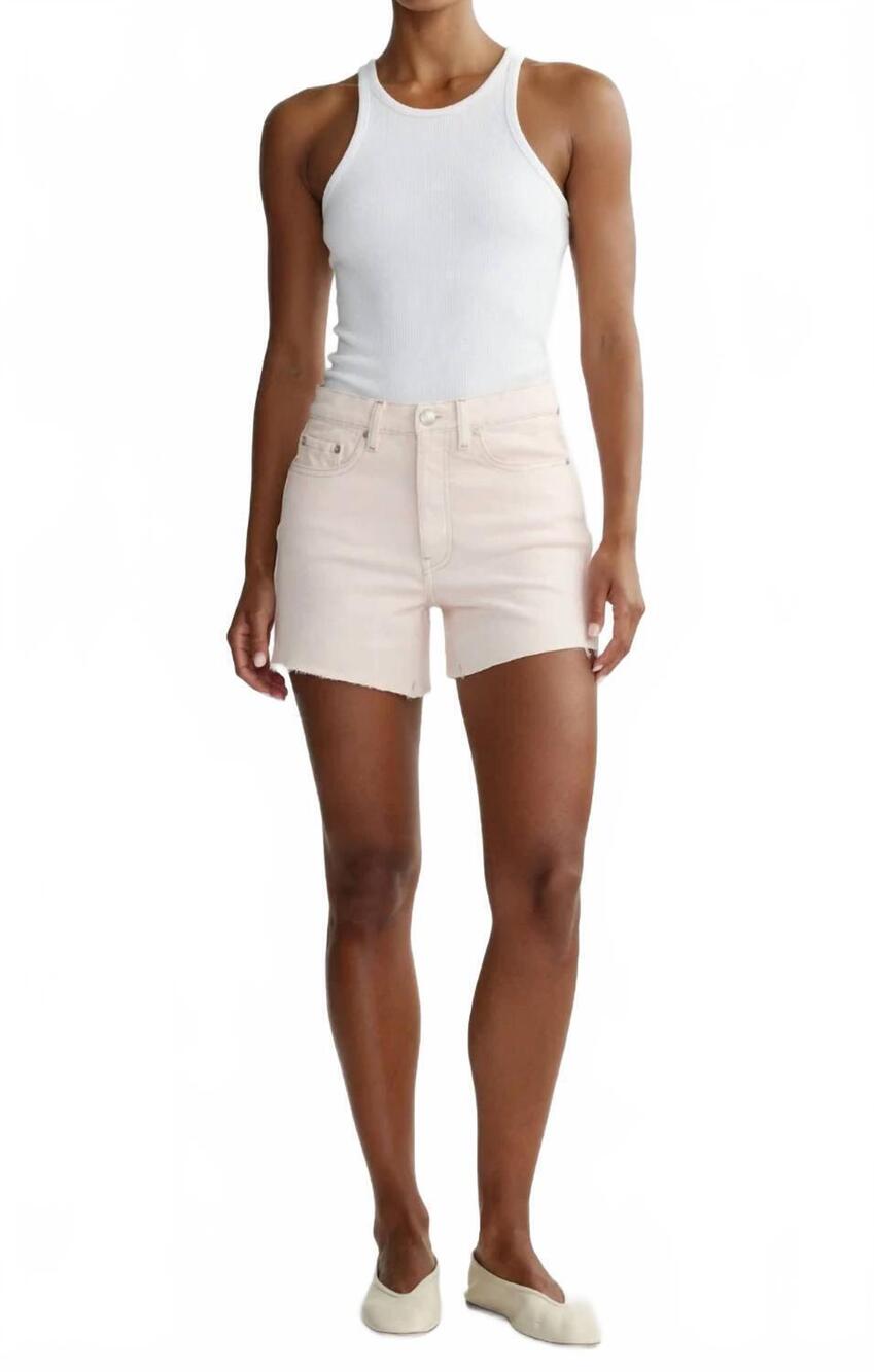 NEW DL1961 - WOMEN'S zoie relaxed vintage short in ballet pink